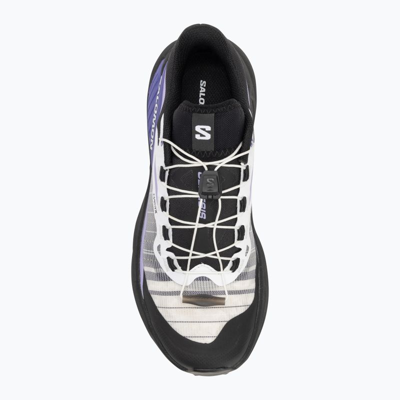 Laufschuhe Damen Salomon Genesis black/white/liberty 5