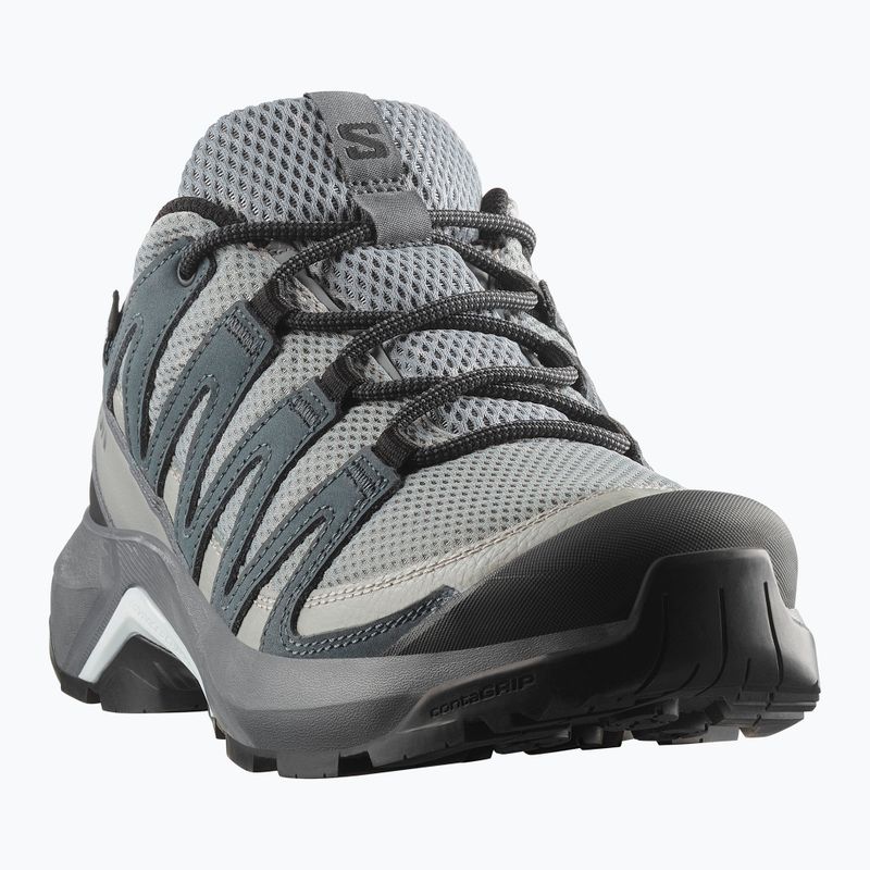 Damen-Trekkingschuhe Salomon X-Adventure Recon Waterproof mnment/turbu 10