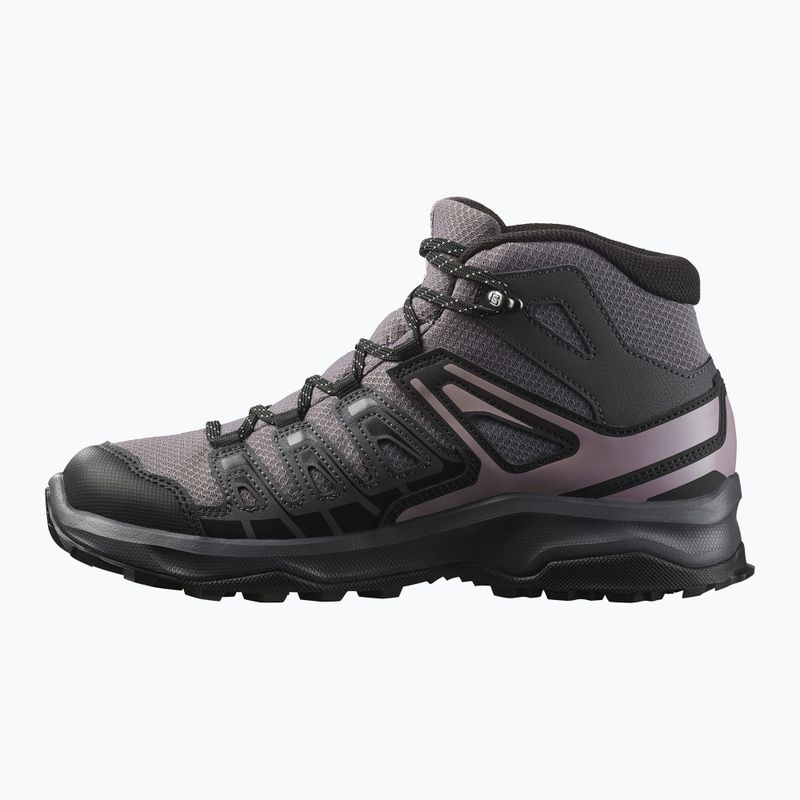 Damen-Trekkingstiefel Salomon Extegra GTX Mid henna/run raisin/mahogany rose 9