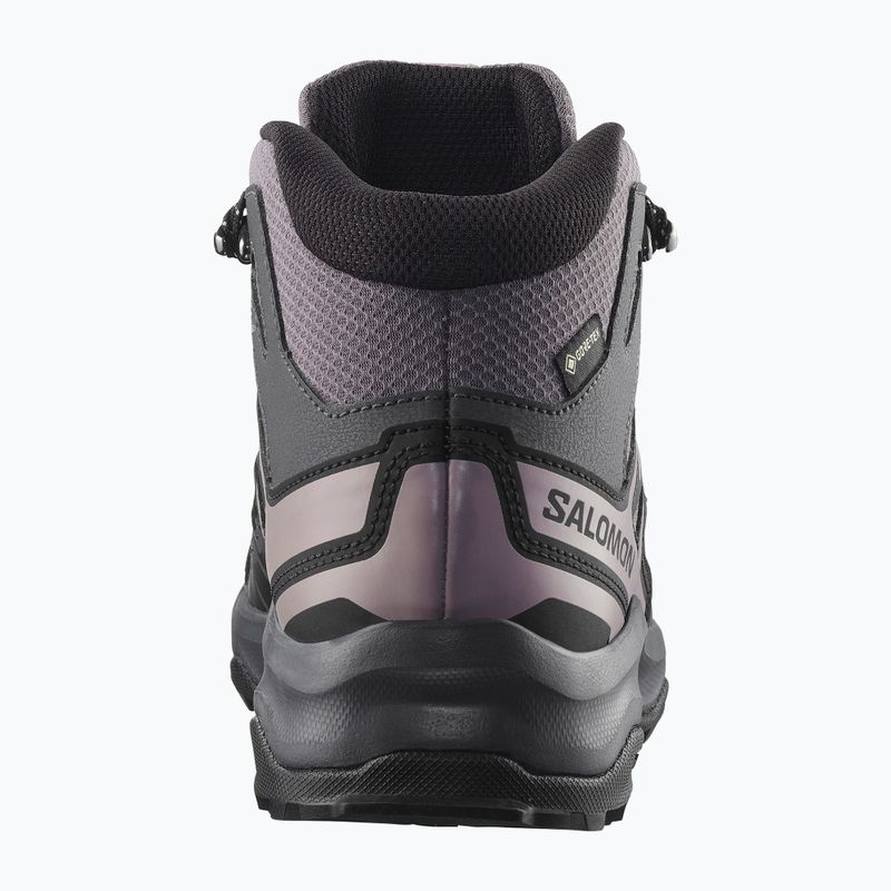 Damen-Trekkingstiefel Salomon Extegra GTX Mid henna/run raisin/mahogany rose 10