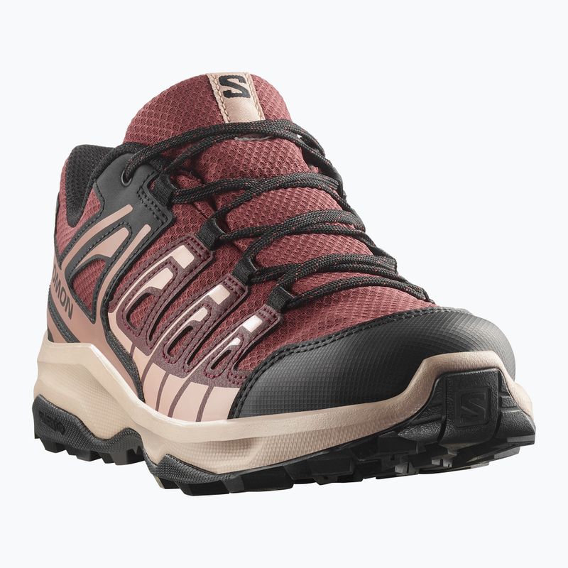Damen-Trekking-Schuhe Salomon Extegra GTX henna/run raisin/mahogany rose