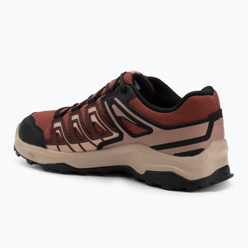 Damen-Trekking-Schuhe Salomon Extegra GTX henna/run raisin/mahogany rose 3