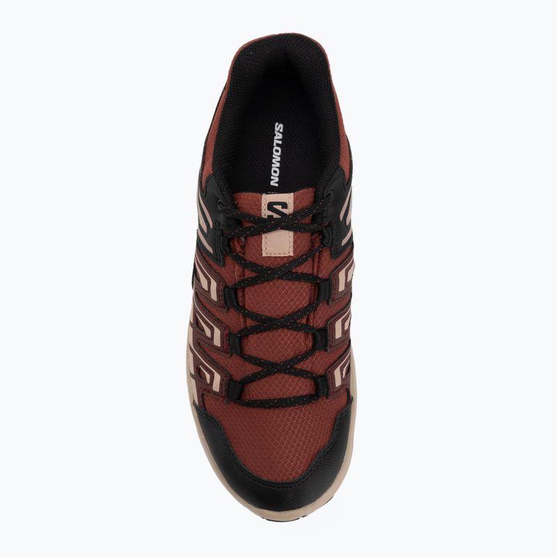 Damen-Trekking-Schuhe Salomon Extegra GTX henna/run raisin/mahogany rose 5