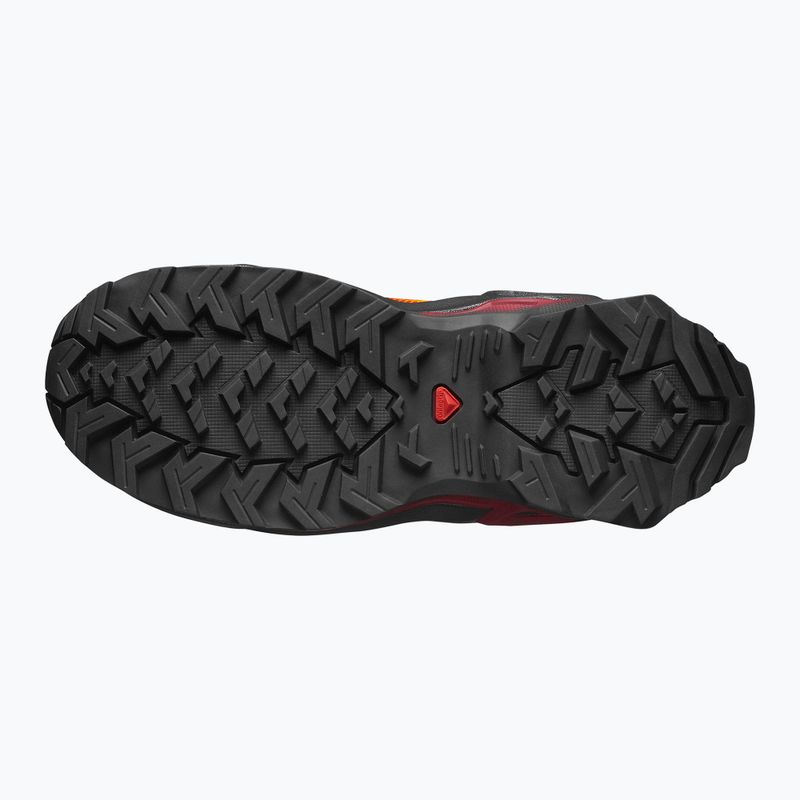 Kinder-Trekking-Schuhe Salomon X Ultra GTX biking red/schwarz/flame scarlet 11