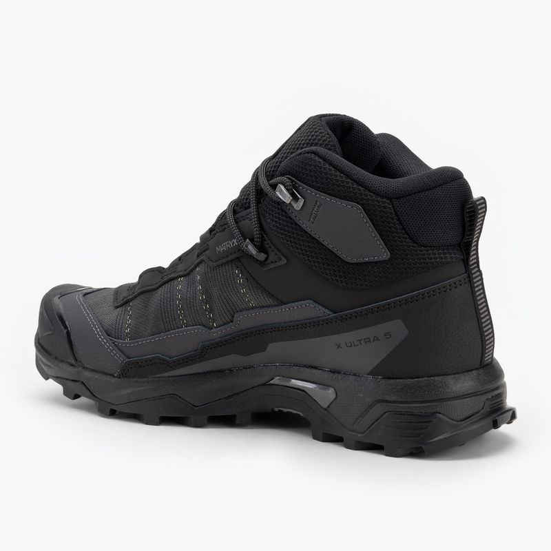 Herren-Trekkingstiefel Salomon X Ultra 5 MID GTX schwarz / asphalt / castlerock 3