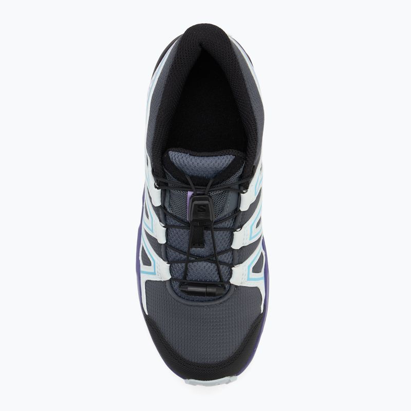 Trekkingschuhe Kinder Salomon Speedcross turbulence/ballad blue/liberty 5