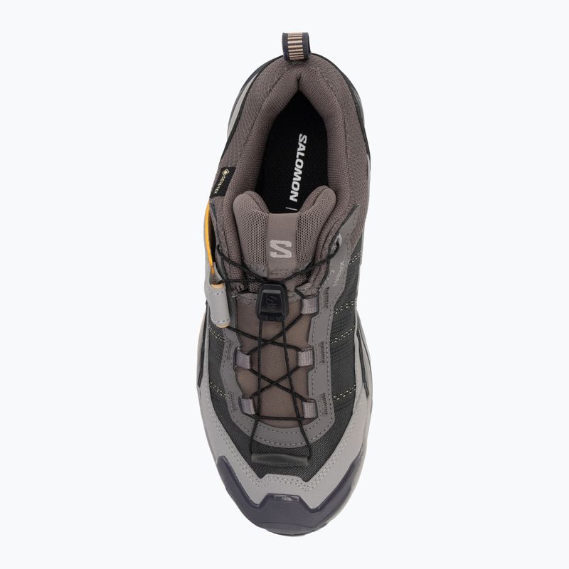 Damen-Trekking-Stiefel Salomon X ULTRA 5 GTX Pflaume Kitten / neun Eisen / weichen Ton 5