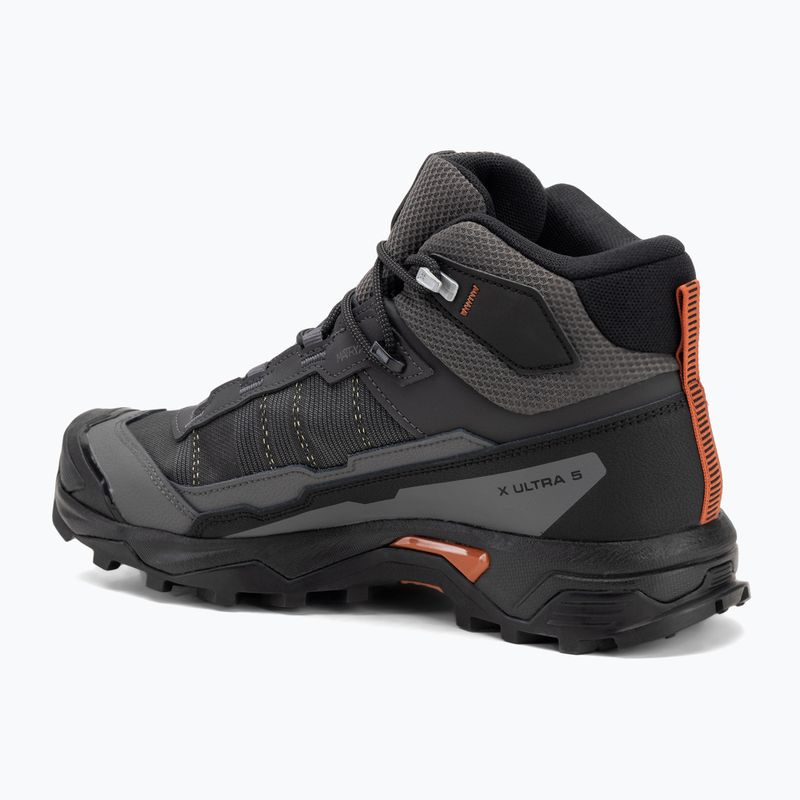 Herren-Trekkingstiefel Salomon X Ultra 5 MID GTX asphalt / castlerock / burnt ochre 3