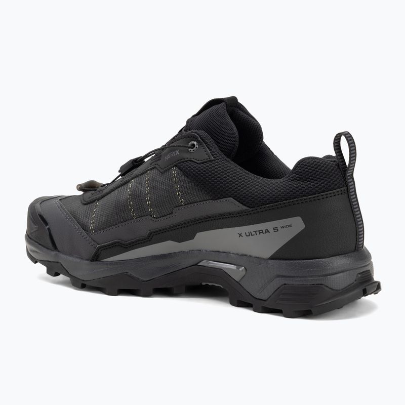 Herren-Trekkingstiefel Salomon X Ultra 5 Wide GTX schwarz 3