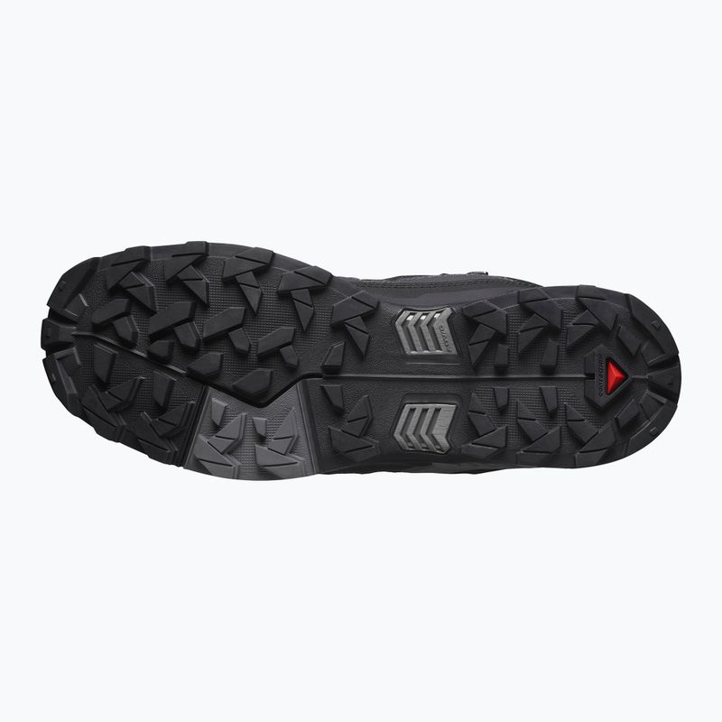 Herren-Trekkingschuhe Salomon X Ultra 5 MID Wide GTX black/asphalt/ castlerock 9