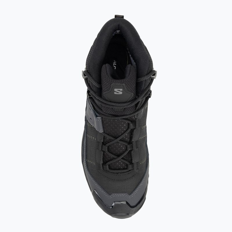 Herren-Trekkingstiefel Salomon X Ultra 5 MID Wide GTX schwarz/asphalt 5