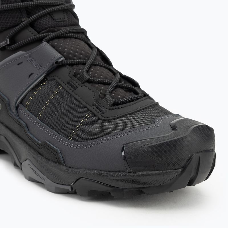 Herren-Trekkingschuhe Salomon X Ultra 5 MID Wide GTX black/asphalt/ castlerock 7
