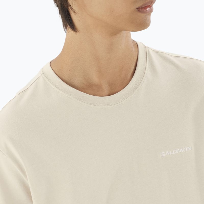 Shirt Herren Salomon Logo Tee rainy day 3