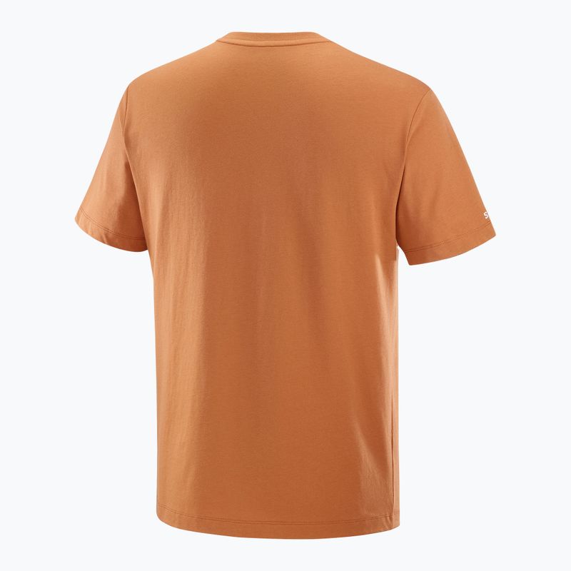 Shirt Herren Salomon Logo Tee sierra 5
