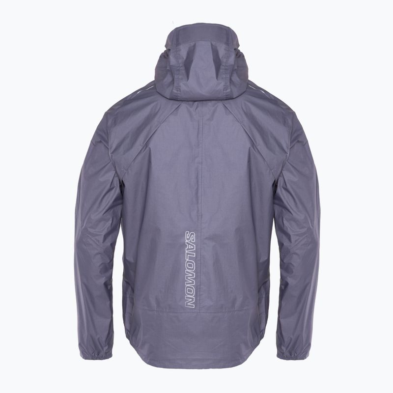 Laufjacke Herren Salomon Bonatti Waterproof blue granite 2