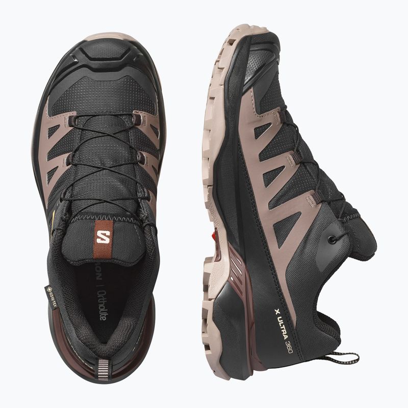 Damen-Trekking-Schuhe Salomon X Ultra 360 GTX phantom/iron/etherea 6