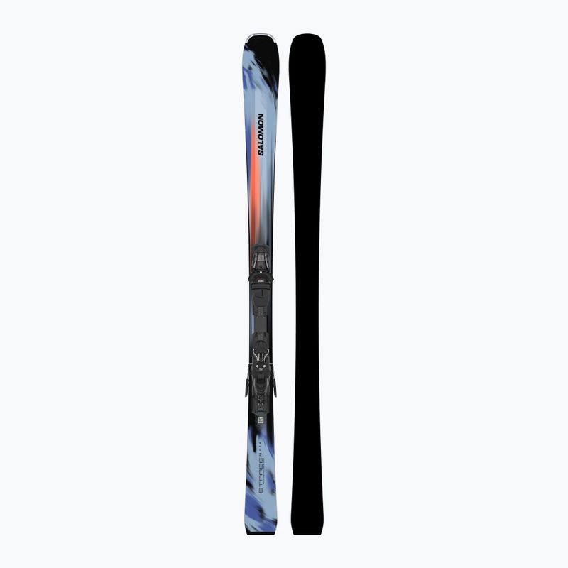 Alpinski mit Bindung Salomon Stance 76 + M10 GW blissful blue/black 3