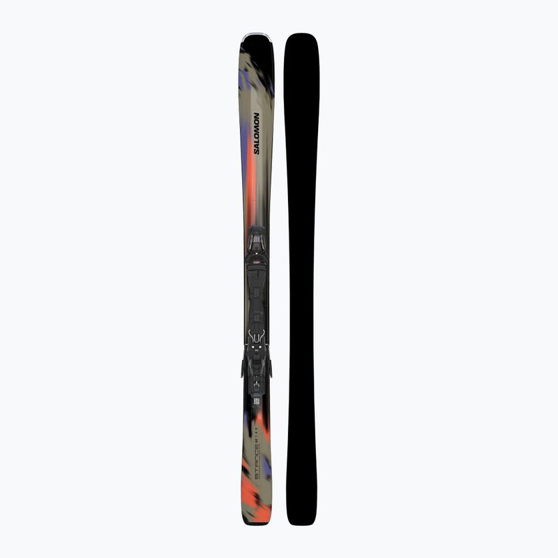 Alpinski mit Bindung Salomon Stance 80 + M10 GW kelp/nasturtium 3
