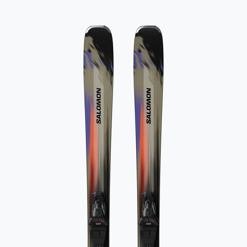 Alpinski mit Bindung Salomon Stance 80 + M10 GW kelp/nasturtium 5