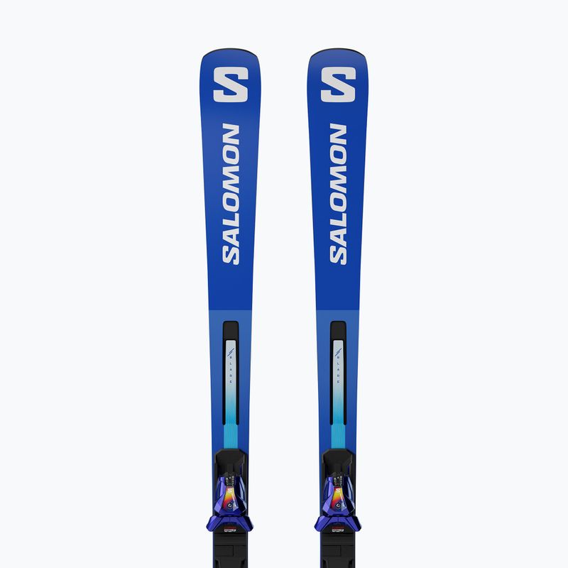 Alpinski Salomon S/Race GS Pro + Bindungen I12 GW race blue/white 4