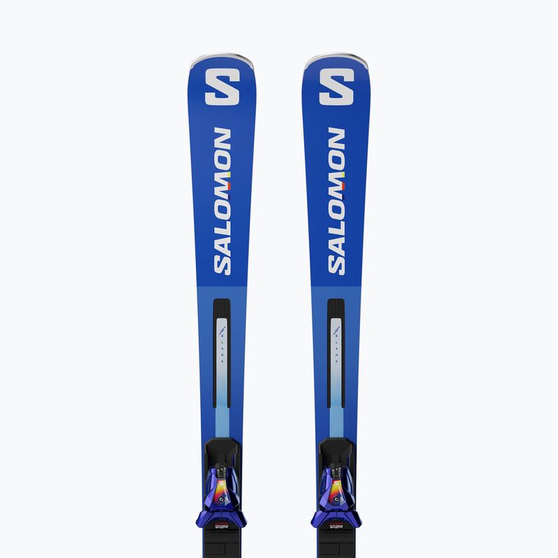 Alpin-Ski Salomon S/Race SL Pro + Bindungen I12 GW race blue/white 4