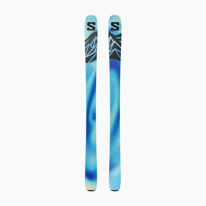 Alpinski Salomon QST 100 cosmic sky/dark grey/neon blue 2