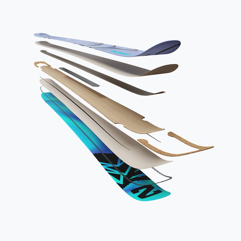 Alpinski Salomon QST 100 cosmic sky/dark grey/neon blue 7