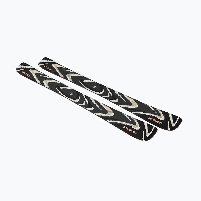 Alpinski Salomon QST 94 Black black/almond milk 2