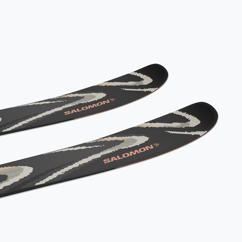Alpinski Salomon QST 94 Black black/almond milk 4