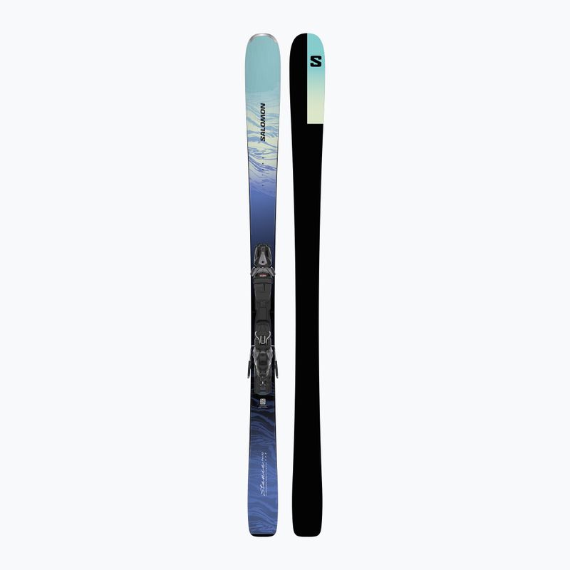 Damen-Alpinski mit Bindung Salomon Stance Pro W 82 + MI11 GW aruba blue/blue yonder 3