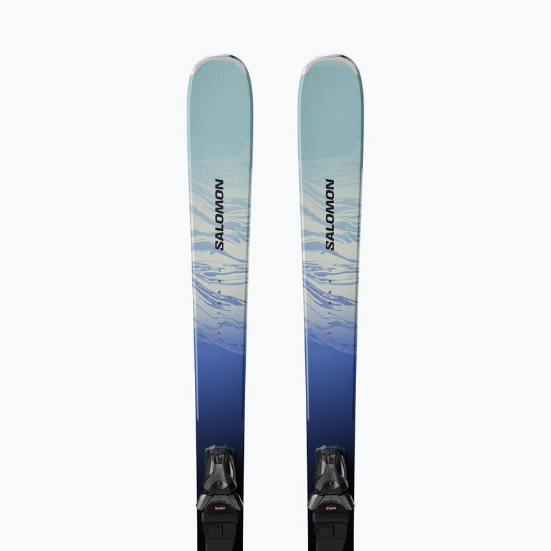 Damen-Alpinski mit Bindung Salomon Stance Pro W 82 + MI11 GW aruba blue/blue yonder 5