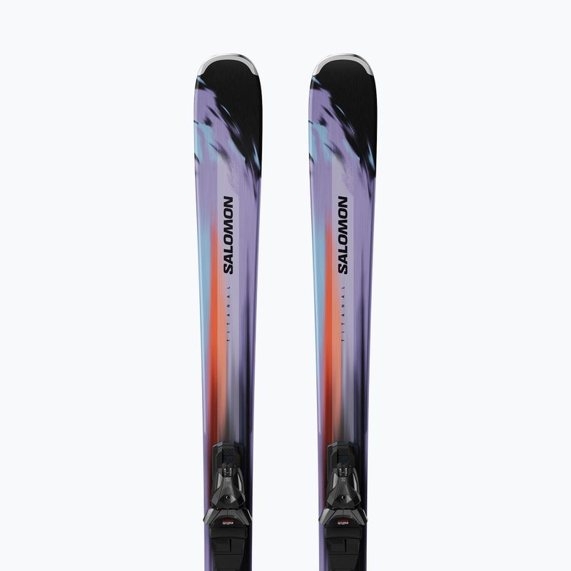 Alpinski Salomon Stance Pro 86 + Bindungen MI12 GW violet tulip/nasturtium/black 4
