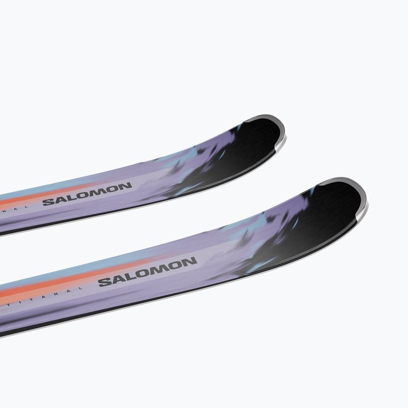 Alpinski Salomon Stance Pro 86 + Bindungen MI12 GW violet tulip/nasturtium/black 5