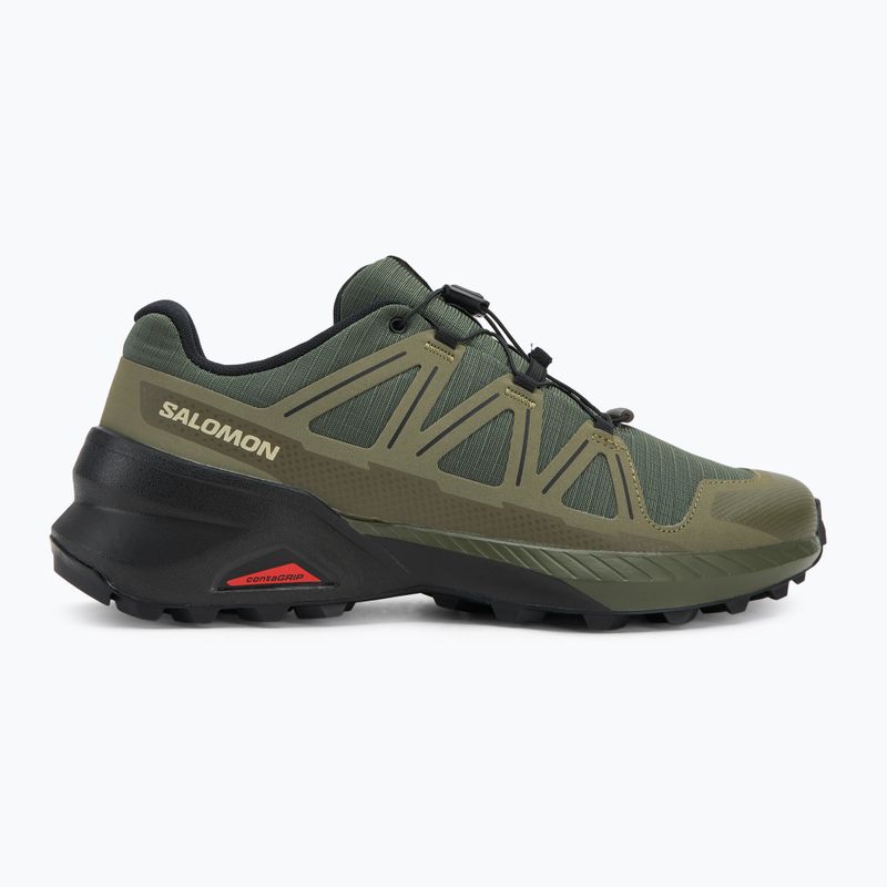 Herren-Laufschuhe Salomon Speedcross Peak olive night/deep lichen green/schwarz 7