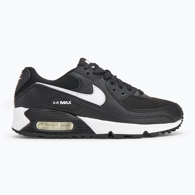 Nike Air Max 90 schwarz/schwarz/weiß Damen Schuhe 2