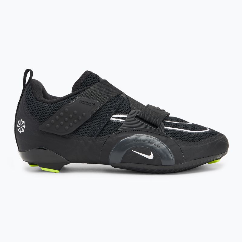 Nike Superrep Cycle 2 Spinning-Schuhe schwarz/schwarz-volt 2