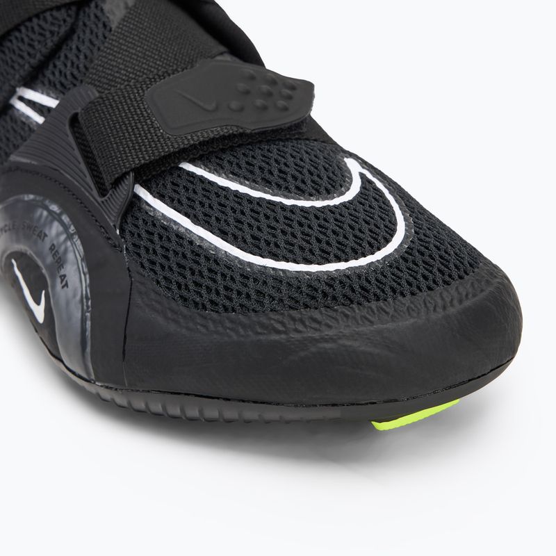 Nike Superrep Cycle 2 Spinning-Schuhe schwarz/schwarz-volt 7