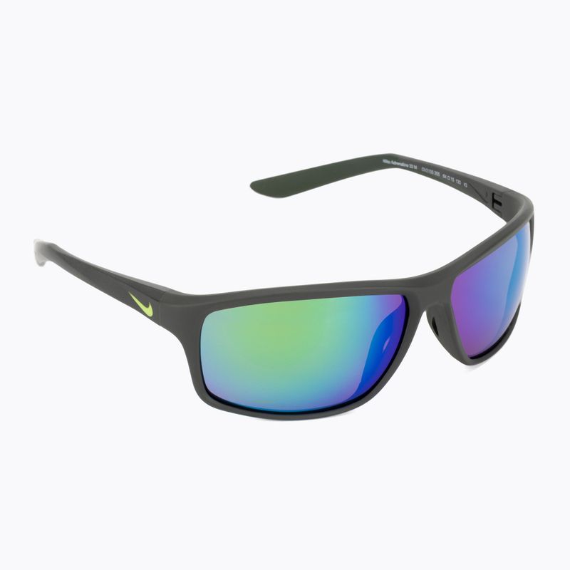 Nike Adrenaline 22 M matt sequoia/atomic grün/braun mit grüner Sonnenbrille