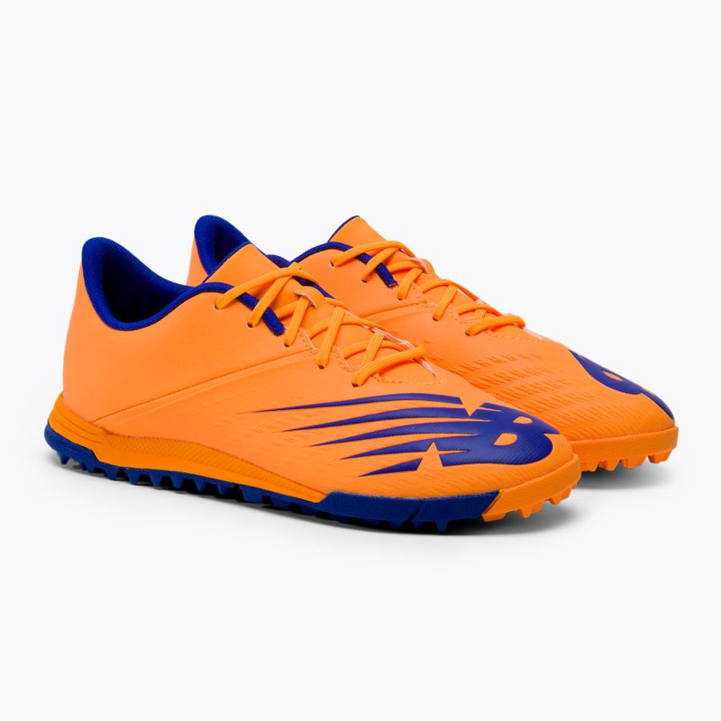 Neue Balance Furon V6+ Dispatch TF Kinder Fußballschuhe orange JSF3TA65.M.045 4