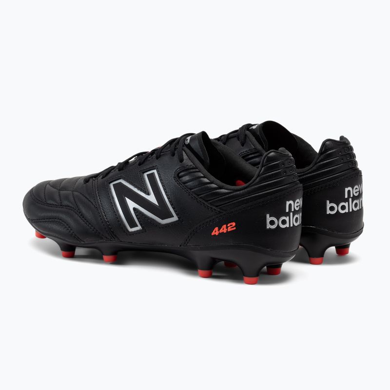 New Balance 442 V2 Pro FG Herren Fußballschuhe schwarz MS41FBK2.D.075 3
