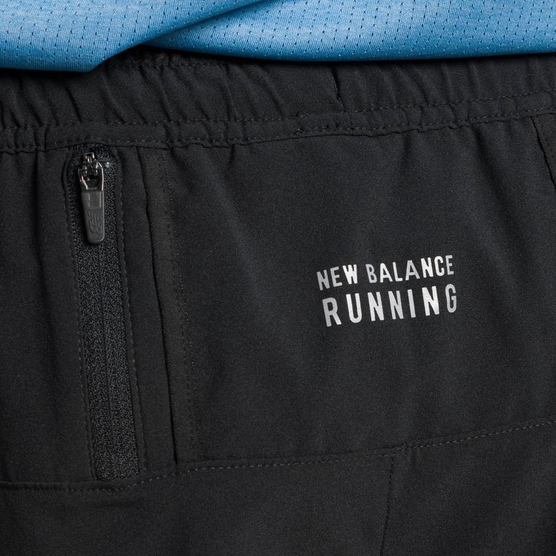 New Balance Impact Run 5" Herren Laufshorts schwarz MS21268BK 5