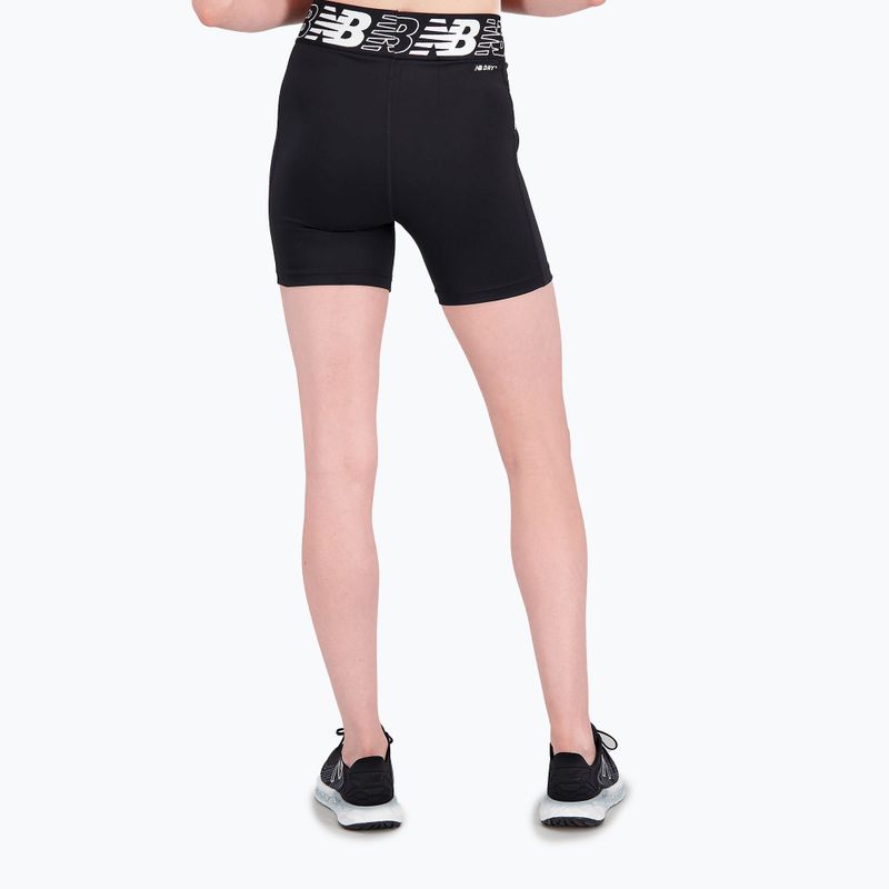 Damen Trainingsshorts New Balance Relentless Fitted schwarz NBWS21182
