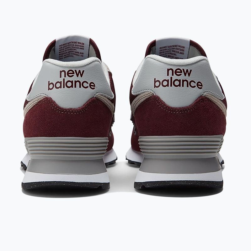 Herren Schuhe New Balance 574 rot 6