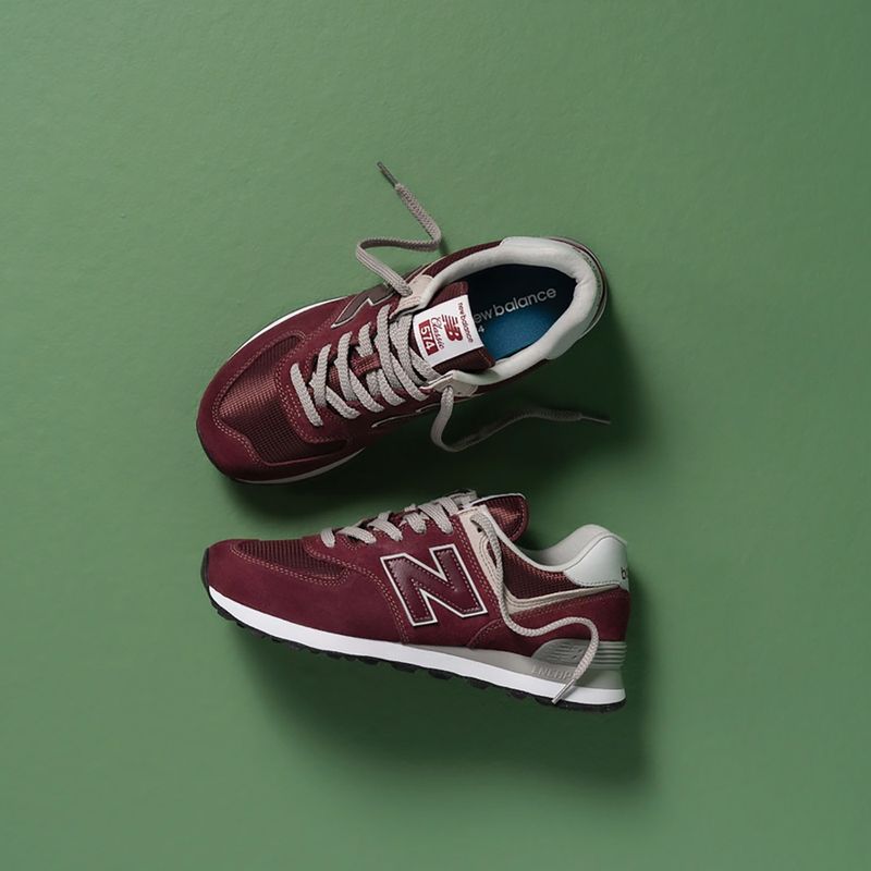 Herren Schuhe New Balance 574 rot 9