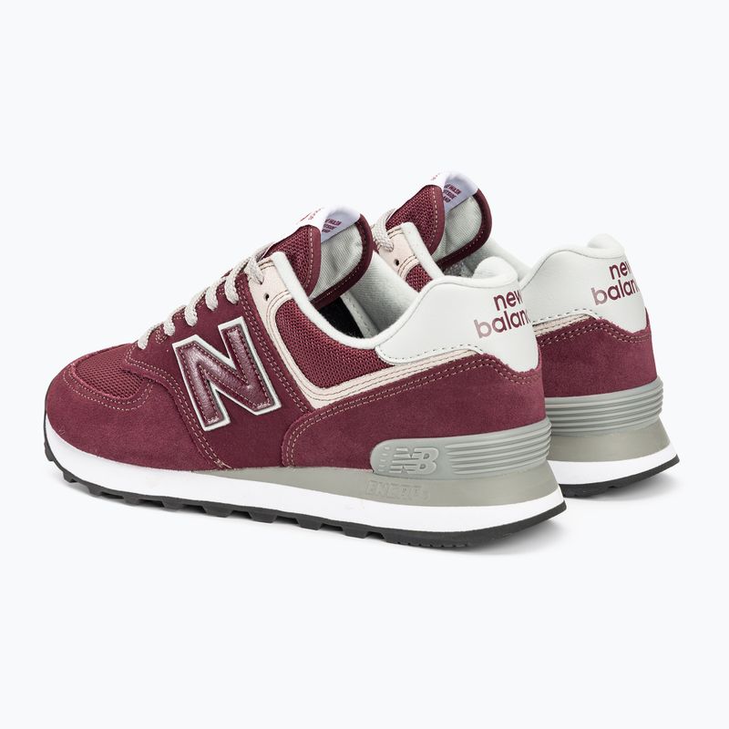 Schuhe New Balance 574 burgundy 3