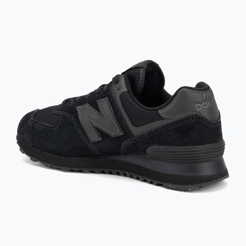 Schuhe  New Balance Classic 574's V3 Wide black/black 3
