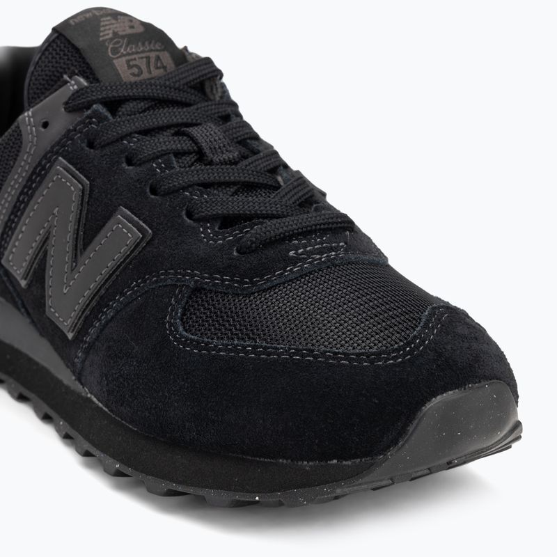 New Balance Classic 574's V3 Wide schwarz/schwarz Herrenschuhe 7