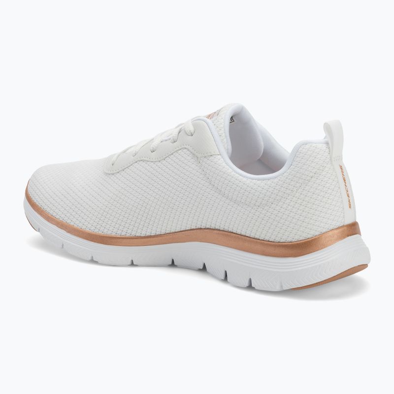 Schuhe Damen SKECHERS Flex Appeal 4.0 Brilliant View white 3