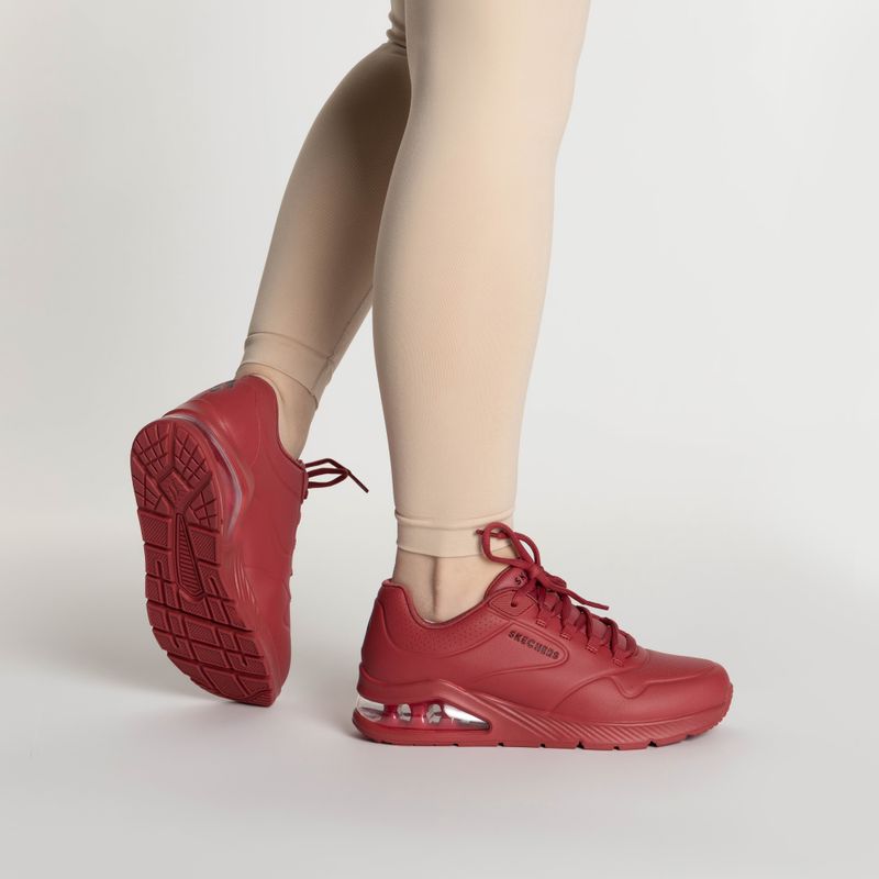 Damen Schuhe SKECHERS Uno 2 Air Around You rot 2