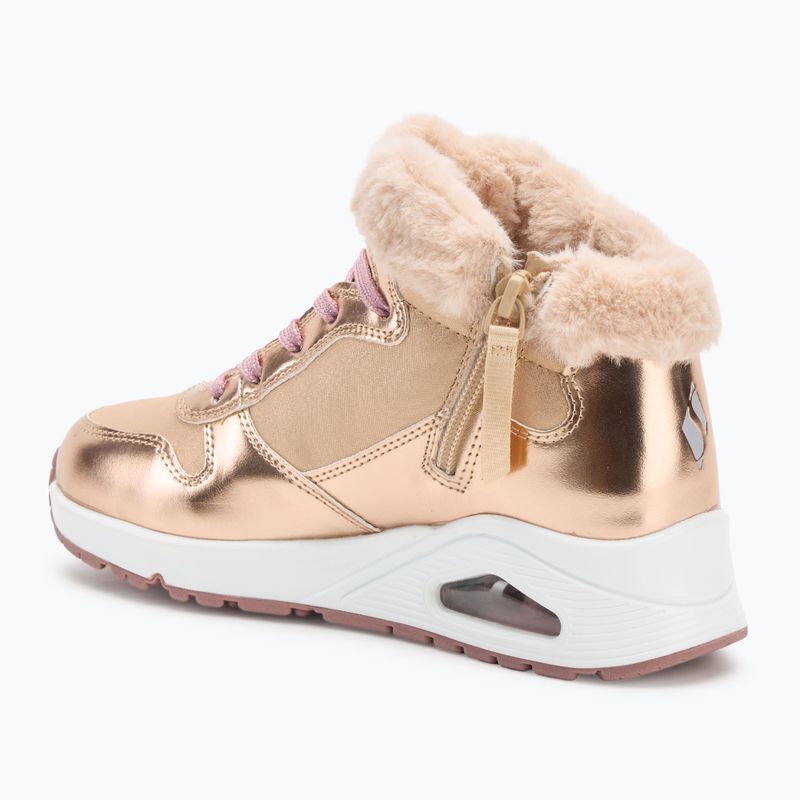 Kinder-Schuhe SKECHERS Uno Cozy On Air Roségold 3